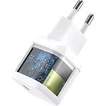 Изображение Сетевое ЗУ Vention (FAKW0-EU) 1* USB-C, GaN, 3A, PD 30W, QC, White #4 Фото Сетевое ЗУ Vention (FAKW0-EU) 1* USB-C, GaN, 3A, PD 30W, QC, White #4