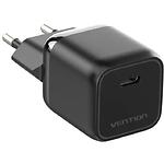 Изображение Сетевое ЗУ Vention (FAKB0-EU) 1* USB-C, GaN, 3A, PD 30W, QC, Black #1 Фото Сетевое ЗУ Vention (FAKB0-EU) 1* USB-C, GaN, 3A, PD 30W, QC, Black #1