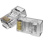 Фото Коннектор Vention (IDDR0-10) RJ-45 UTP Cat.6, 10 ШТ Pack