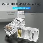 Фото Коннектор Vention (IDDR0-10) RJ-45 UTP Cat.6, 10 ШТ Pack #5