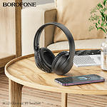 Фото BOROFONE BO23 Black Glamour Bluetooth наушники с микрофоном #3