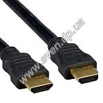 Фото Кабель Gembird HDMI to HDMI gold 3,0m v1.3 CC-HDMI-10