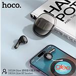 Фото HOCO DES34 Glow TWS Bluetooth Black (6942007609586) гарнитура #5