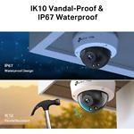 Изображение Сетевая камера наружная TP-Link VIGI C250-4mm, 5Мп, Линза 4мм, поворотная,с цветным ночным вид-м #5 Фото Сетевая камера наружная TP-Link VIGI C250-4mm, 5Мп, Линза 4мм, поворотная,с цветным ночным вид-м #5
