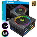 Изображение Блок питания GAMEMAX RGB-750 PRO, 750W модульный, ARGB, 80Plus GOLD #9 Фото Блок питания GAMEMAX RGB-750 PRO, 750W модульный, ARGB, 80Plus GOLD #9