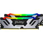 Изображение DDR-5 2шт x 16GB 8000МГц Kingston FURY Renegade RGB (KF580C38RSAK2-32) Фото DDR-5 2шт x 16GB 8000МГц Kingston FURY Renegade RGB (KF580C38RSAK2-32)