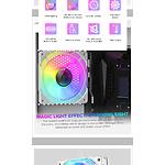 Изображение Вентилятор 120мм GAMEMAX KF300 WH, 3 шт KIT White ARGB #13 Фото Вентилятор 120мм GAMEMAX KF300 WH, 3 шт KIT White ARGB #13