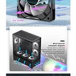Изображение Вентилятор 120мм GAMEMAX KF300R BK, 3 шт KIT Black ARGB, Реверсивные #11 Фото Вентилятор 120мм GAMEMAX KF300R BK, 3 шт KIT Black ARGB, Реверсивные #11