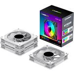 Изображение Вентилятор 120мм GAMEMAX KF300R WH, 3 шт KIT White ARGB, Реверсивные #6 Фото Вентилятор 120мм GAMEMAX KF300R WH, 3 шт KIT White ARGB, Реверсивные #6