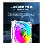 Изображение Вентилятор 120мм GAMEMAX KF300R WH, 3 шт KIT White ARGB, Реверсивные #12 Фото Вентилятор 120мм GAMEMAX KF300R WH, 3 шт KIT White ARGB, Реверсивные #12