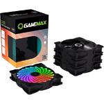 Фото Вентилятор 120мм GAMEMAX RB 300, 3 шт KIT Black ARGB #8