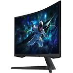 Фото SAMSUNG 27" LS27CG550EIXCI Curved VA 2560x1440, 1мс, 300 кд/м2, 2500:1, 165Гц, DP/HDMI, Аудиовыход #2