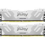 Изображение DDR-5 2шт x 16GB 6800МГц Kingston FURY Renegade White (KF568C36RWK2-32) Фото DDR-5 2шт x 16GB 6800МГц Kingston FURY Renegade White (KF568C36RWK2-32)