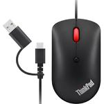Изображение Мышка Lenovo ThinkPad USB-C Wired Compact Mouse (4Y51D20850) Фото Мышка Lenovo ThinkPad USB-C Wired Compact Mouse (4Y51D20850)