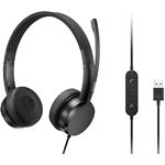Фото Lenovo USB-A Wired Stereo Headset (4XD1K18260) Гарнитура #1