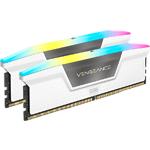 Изображение DDR-5 2шт x 16GB 6000МГц Corsair Vengeance RGB White (CMH32GX5M2E6000C36W) Фото DDR-5 2шт x 16GB 6000МГц Corsair Vengeance RGB White (CMH32GX5M2E6000C36W)