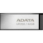Фото USB Flash 32Gb A-DATA UR350 Silver-Black USB3.2 (UR350-32G-RSR/BK)
