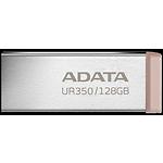 Флешка A-DATA UR350 Silver-Beige USB3.2 128GB - фото