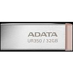 Фото USB Flash 32Gb A-DATA UR350 Silver-Beige USB3.2 (UR350-32G-RSR/BG)