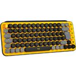 Изображение Клавиатура Logitech POP Emoji Keys Blast Yellow (920-010735), Mechanical, Wireless + Bluetooth #1 Фото Клавиатура Logitech POP Emoji Keys Blast Yellow (920-010735), Mechanical, Wireless + Bluetooth #1