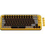 Изображение Клавиатура Logitech POP Emoji Keys Blast Yellow (920-010735), Mechanical, Wireless + Bluetooth #2 Фото Клавиатура Logitech POP Emoji Keys Blast Yellow (920-010735), Mechanical, Wireless + Bluetooth #2