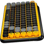 Изображение Клавиатура Logitech POP Emoji Keys Blast Yellow (920-010735), Mechanical, Wireless + Bluetooth #4 Фото Клавиатура Logitech POP Emoji Keys Blast Yellow (920-010735), Mechanical, Wireless + Bluetooth #4