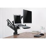 Изображение Кронштейн Gembird MA-DA3-02 для 2 LED мониторов до 32", до 8 кг, крепление для ноутбука до 15.6" #5 Фото Кронштейн Gembird MA-DA3-02 для 2 LED мониторов до 32", до 8 кг, крепление для ноутбука до 15.6" #5