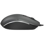 Изображение Мышка A4tech FM26S Smoky Grey, проводная, бесшумная, USB, 1600dpi #4 Фото Мышка A4tech FM26S Smoky Grey, проводная, бесшумная, USB, 1600dpi #4