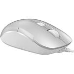 Изображение Мышка A4tech FM26S Icy White, проводная, бесшумная, USB, 1600dpi #2 Фото Мышка A4tech FM26S Icy White, проводная, бесшумная, USB, 1600dpi #2
