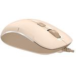 Изображение Мышка A4tech FM26S Cafe Latte, проводная, бесшумная, USB, 1600dpi #2 Фото Мышка A4tech FM26S Cafe Latte, проводная, бесшумная, USB, 1600dpi #2