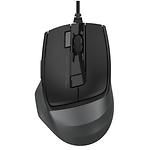 Изображение Мышка A4tech FM45S Air Stone Grey, проводная, бесшумная, USB, 2400dpi Фото Мышка A4tech FM45S Air Stone Grey, проводная, бесшумная, USB, 2400dpi