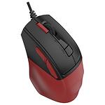 Изображение Мышка A4tech FM45S Air Sports Red, проводная, бесшумная, USB, 2400dpi #5 Фото Мышка A4tech FM45S Air Sports Red, проводная, бесшумная, USB, 2400dpi #5