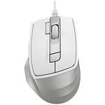 Изображение Мышка A4tech FM45S Air Silver White, проводная, бесшумная, USB, 2400dpi Фото Мышка A4tech FM45S Air Silver White, проводная, бесшумная, USB, 2400dpi