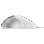 Изображение Мышка A4tech FM45S Air Silver White, проводная, бесшумная, USB, 2400dpi #4 Фото Мышка A4tech FM45S Air Silver White, проводная, бесшумная, USB, 2400dpi #4