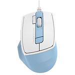 Изображение Мышка A4tech FM45S Air lcy Blue, проводная, бесшумная, USB, 2400dpi Фото Мышка A4tech FM45S Air lcy Blue, проводная, бесшумная, USB, 2400dpi