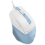 Изображение Мышка A4tech FM45S Air lcy Blue, проводная, бесшумная, USB, 2400dpi #1 Фото Мышка A4tech FM45S Air lcy Blue, проводная, бесшумная, USB, 2400dpi #1