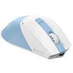 Изображение Мышка A4tech FG45CS Air lcy Blue, беспроводная, бесшумная, аккумулятор, USB, 2000dpi #2 Фото Мышка A4tech FG45CS Air lcy Blue, беспроводная, бесшумная, аккумулятор, USB, 2000dpi #2
