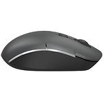 Изображение Мышка A4tech FB26CS Air Smoky Grey, беспроводная BT+2.4 ГГц, бесшумная, аккумулятор, USB, 2000dpi #4 Фото Мышка A4tech FB26CS Air Smoky Grey, беспроводная BT+2.4 ГГц, бесшумная, аккумулятор, USB, 2000dpi #4