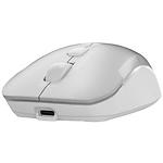 Изображение Мышка A4tech FB26CS Air Icy White, беспроводная BT+2.4 ГГц, бесшумная, аккумулятор, USB, 2000dpi #5 Фото Мышка A4tech FB26CS Air Icy White, беспроводная BT+2.4 ГГц, бесшумная, аккумулятор, USB, 2000dpi #5