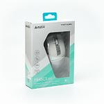 Изображение Мышка A4tech FB45CS Air Silver White, беспроводная BT+2.4 ГГц, бесшумная, аккумулятор, USB, 2000dpi #8 Фото Мышка A4tech FB45CS Air Silver White, беспроводная BT+2.4 ГГц, бесшумная, аккумулятор, USB, 2000dpi #8