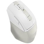 Изображение Мышка A4tech FB45CS Air Cream Beige, беспроводная BT+2.4 ГГц, бесшумная, аккумулятор, USB, 2000dpi #5 Фото Мышка A4tech FB45CS Air Cream Beige, беспроводная BT+2.4 ГГц, бесшумная, аккумулятор, USB, 2000dpi #5