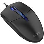 Изображение Мышка A4tech N-530S Black, бесшумная, проводная, USB, 1200dpi #5 Фото Мышка A4tech N-530S Black, бесшумная, проводная, USB, 1200dpi #5