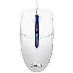 Изображение Мышка A4tech N-530S White, бесшумная, проводная, USB, 1200dpi Фото Мышка A4tech N-530S White, бесшумная, проводная, USB, 1200dpi