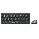 Изображение Клавиатура+мышь A4tech FG2400 Air Fstyler Wireless, USB, Black Фото Клавиатура+мышь A4tech FG2400 Air Fstyler Wireless, USB, Black