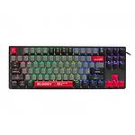 Изображение Клавиатура A4tech Bloody S87 Energy Red, механическая игровая, RGB подсветка, BLMS Red Plus Switch Фото Клавиатура A4tech Bloody S87 Energy Red, механическая игровая, RGB подсветка, BLMS Red Plus Switch