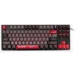 Изображение Клавиатура A4tech Bloody S87 Energy Red, механическая игровая, RGB подсветка, BLMS Red Plus Switch #1 Фото Клавиатура A4tech Bloody S87 Energy Red, механическая игровая, RGB подсветка, BLMS Red Plus Switch #1