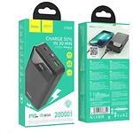 Фото Внешний аккумулятор Power Bank Hoco J102A Cool figure 20000mAh Black (6931474783622) PD20W, QC3.0 #5