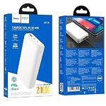 Фото Внешний аккумулятор Power Bank Hoco J87A Tacker 20000mAh White (6931474761040) QC3.0+PD20W #2