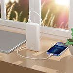 Фото Внешний аккумулятор Power Bank Hoco J87A Tacker 20000mAh White (6931474761040) QC3.0+PD20W #3