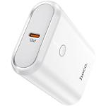 Изображение Внешний аккумулятор Power Bank Hoco Q3 Mayflower 10000mAh White (6931474742902) PD20W, QC3.0 #1 Фото Внешний аккумулятор Power Bank Hoco Q3 Mayflower 10000mAh White (6931474742902) PD20W, QC3.0 #1